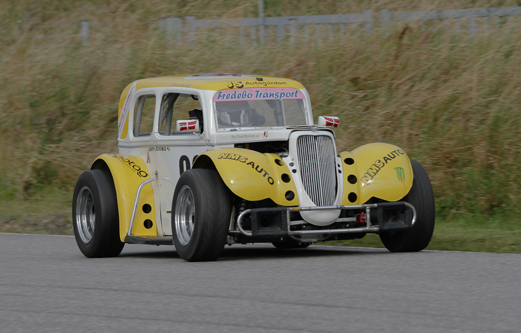 Det er langt tid siden vi har set ham helt fremme, men velkommen til Nicholai Sørensen
(Foto: Motorsporten.dk)